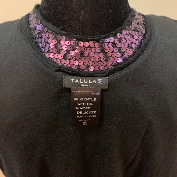 Talula Women’s Gloria Sleeveless Sequin Top Purple - Picture 5 of 9